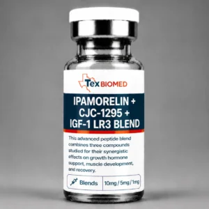 Ipamorelin + CJC-1295 + IGF-1 LR3 Blend